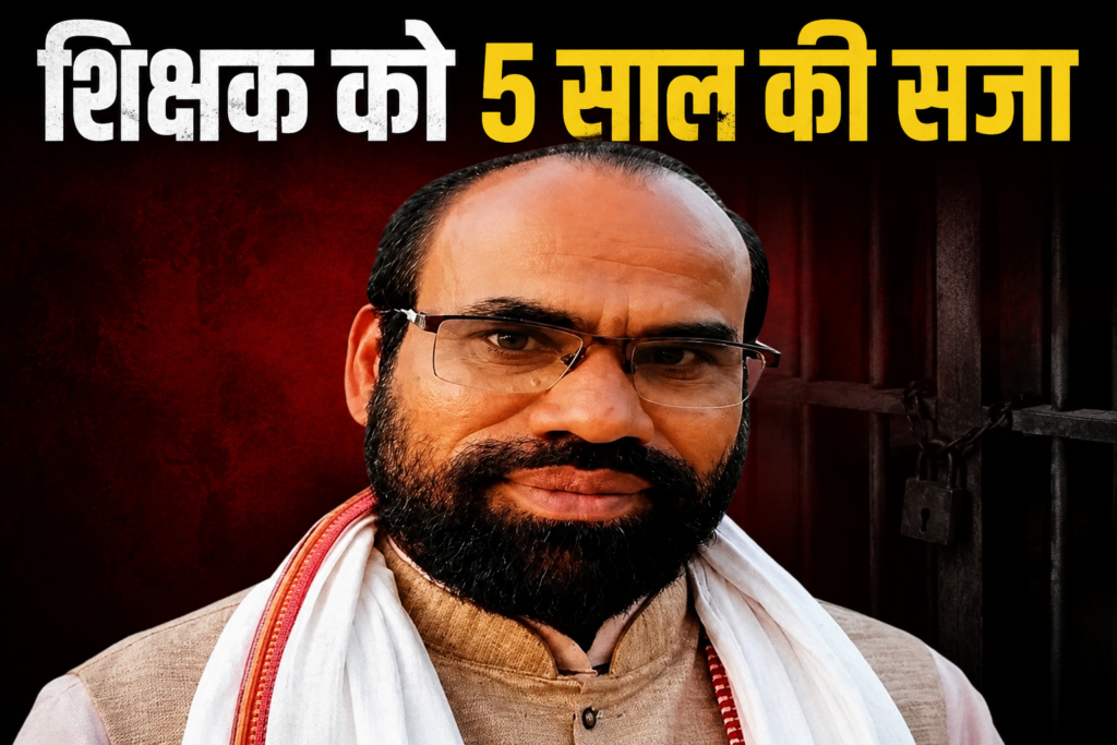 CG: शिक्षक की शर्मनाक करतूत….छात्रा से बैड टच मामले में कोर्ट ने शिक्षक को सुनाई 5 साल की सजा, शिक्षा व्यवस्था पर फिर उठे सवाल