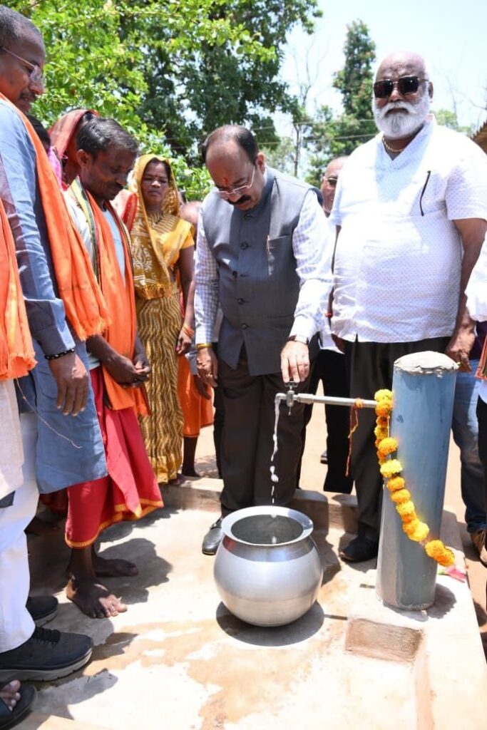 उप मुख्यमंत्री श्री अरुण साव का बस्तर में कार्यों के निरीक्षण का तीसरा दिन.