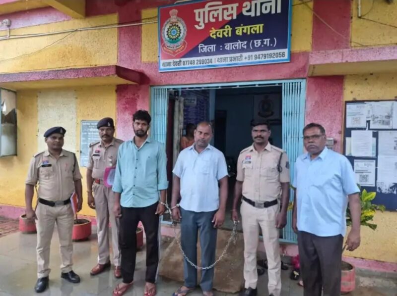 CG: मूंछ पर ताव और गला काटने के इशारे पर खूनी खेल, पिता-पुत्र ने युवक को लोहे की रॉड से पीट-पीटकर मार डाला