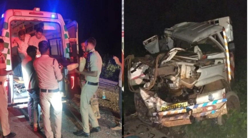 CG: बलरामपुर में भीषण सड़क हादसा: ट्रक-पिकअप की आमने-सामने टक्कर, 3 मजदूरों की मौत 7 गंभीर