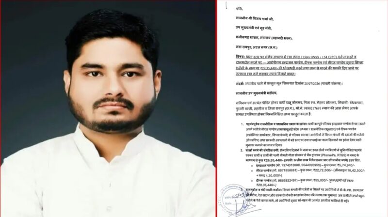 CG Politics: NSUI प्रदेश अध्यक्ष पर 29 लाख की ठगी के आरोप से सियासी बवाल, BJP विधायक बोले- ‘आपराधिक शौर्य की कहानियां आती रहती हैं’